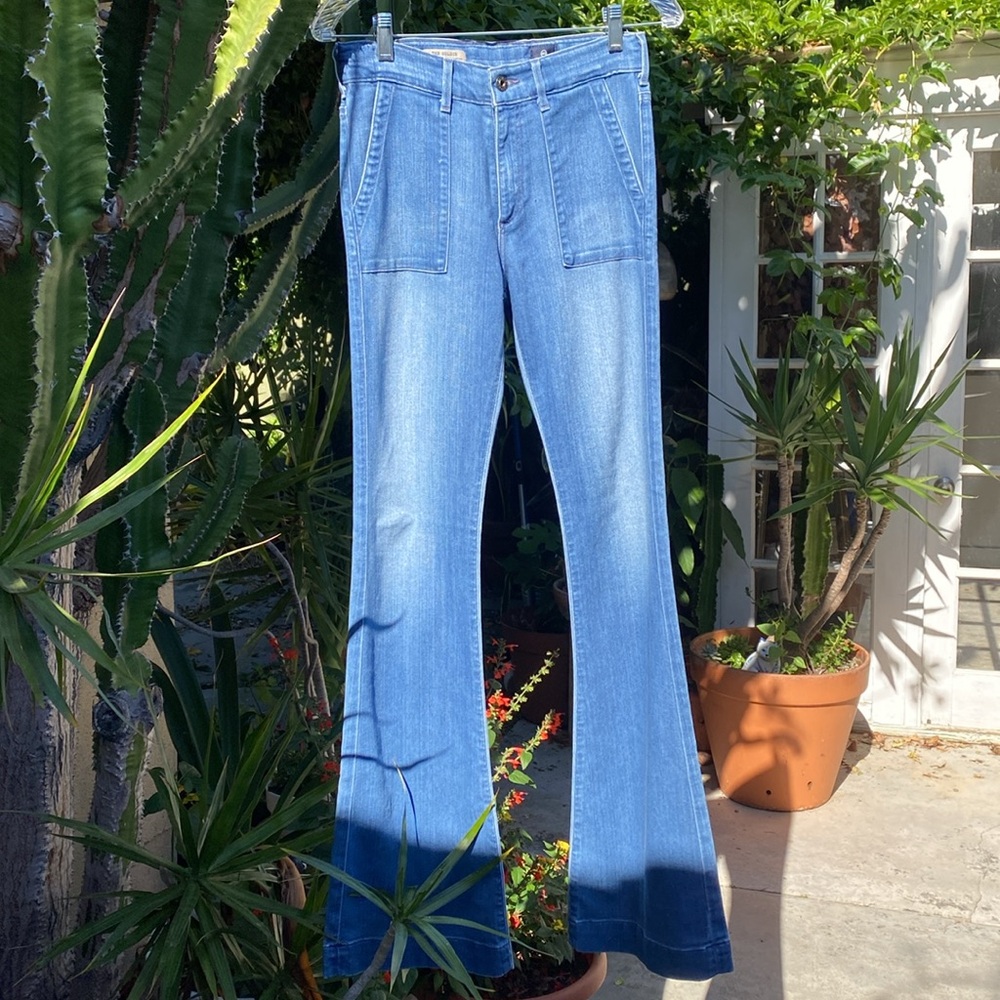 AG Adriano Goldschmied Blue Women Jeans - Picture 3 of 16